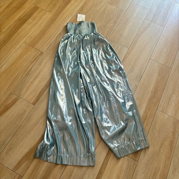 Free People Julie Metallic Jumpsuit - Picture 5 of 10